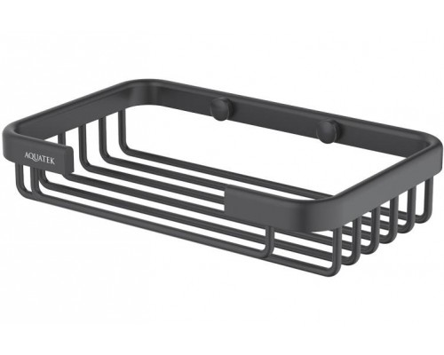 AQ4946MB мыльница решетка, матовый черный AQ4946MB