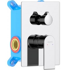 AQ1446CR ЛИРА смеситель для ванны 2 режима (внешняя и скрытая часть) AQ1446CR