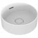 T292901 STRADA II Round Vessel Умывальник 38 см без отверстия под смеситель, для монтажа с мебелью, с отверстием перелива (щелевого типа), с керамичес T292901