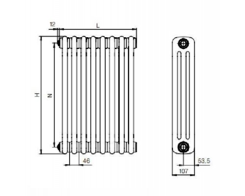 Rifar TUBOG TUB 3180-04-DV1-AN (Антрацит)