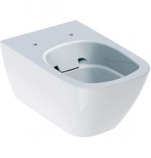 500.208.01.1 Smyle Square Унитаз подвесной безободковый Rimfree, глубина 54 см 500.208.01.1