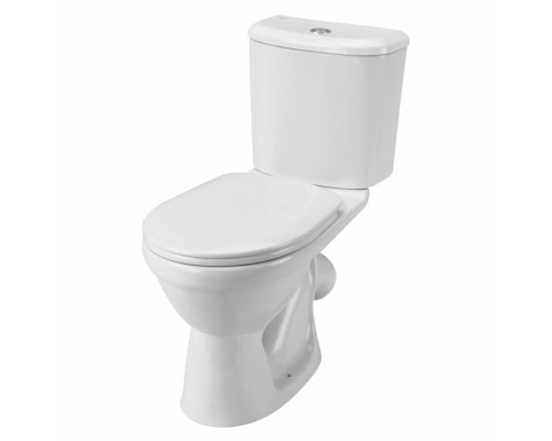 1.WH30.1.704 БОРЕАЛЬ Унитаз-компакт анвп (эконом: 1-реж., полипроп) 1.WH30.1.704