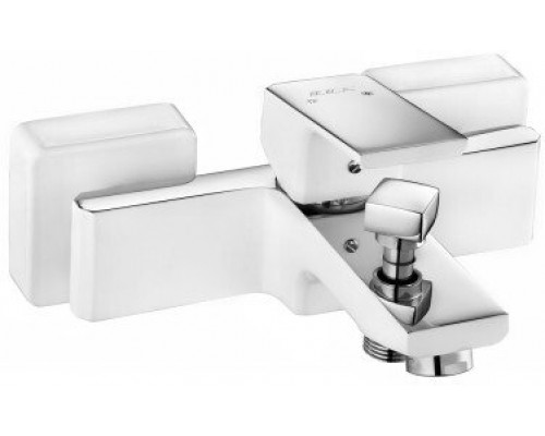 104802469EX TIERA смеситель для ванны белый/ хром 104802469EX