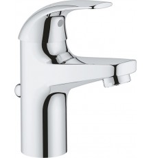 32805000 BauCurve Смеситель для раковины с донным клапаном, хром 32805000