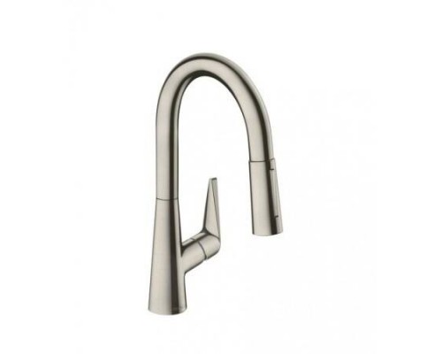 Смеситель для кухни, Hansgrohe, Talis M51, цвет-сталь