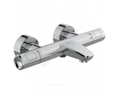 Смес/ванна CERATHERM T100 терм лит/изл б/к Ideal Standard A7238AA