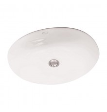 E2210-0 Caxton раковина встраиваемая снизу 49x41 cm, белая с отв перелива E2210-0