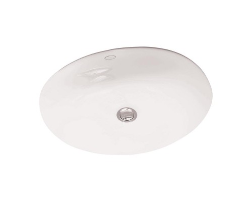 E2210-0 Caxton раковина встраиваемая снизу 49x41 cm, белая с отв перелива E2210-0