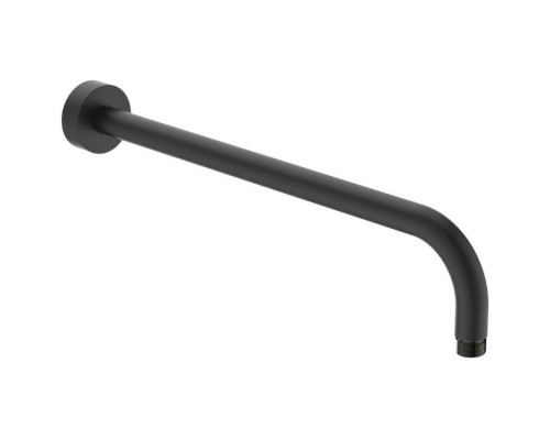 B9445XG IDEALRAIN Настенный держатель верхнего душа 400 мм, матовый черный B9445XG