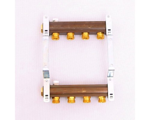 Нерегулируемая коллекторная группа HKV/A WATTS Ind 1"x3/4"ЕК 4 выхода