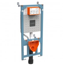 762-5800-01 V12 Cистема инсталляции для унитазов, 3/6 л, глубина установки 12 см. Все крепежи в комплекте (к стене и к полу) (замена кода 742-5800-01) 762-5800-01