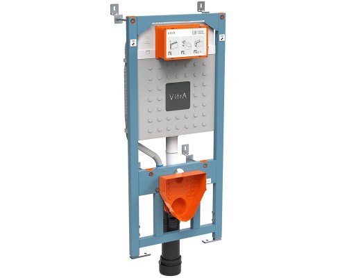 762-5800-01 V12 Cистема инсталляции для унитазов, 3/6 л, глубина установки 12 см. Все крепежи в комплекте (к стене и к полу) (замена кода 742-5800-01) 762-5800-01