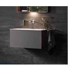 32961290000 PLAN Тумба под умывальник 800x490x400 мм инокс мат 32961290000