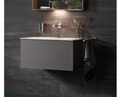 32961290000 PLAN Тумба под умывальник 800x490x400 мм инокс мат 32961290000