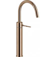 VE125168/2RCP VELIS смеситель для раковины высокий 314, красное золото VE125168/2RCP