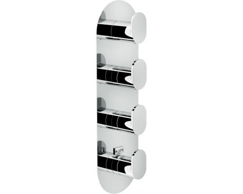 UP94104CR UP термостатический смеситель для ванны 4 выхода (внешняя часть) UP94104CR