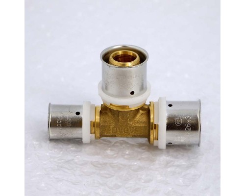 Тройник пресс UNI-FITT 26х26х20