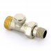 Вентиль обратный никелированный НН UNI-FITT 1/2" х 3/4"EK с разъёмным соединением THERMO