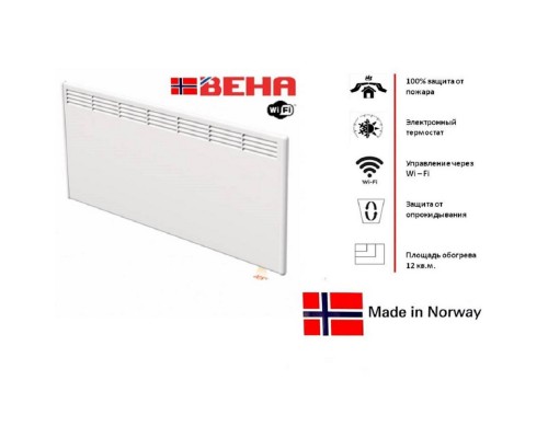 Конвектор электрический Beha PV 12 Wi-Fi