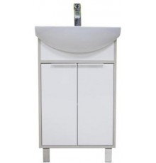 1A2124K1RIB90 Набор: 1A212401RIB90 Тумба-умывальник Рико 50/ 1WH207781 Раковина Смайл 50 1A2124K1RIB90