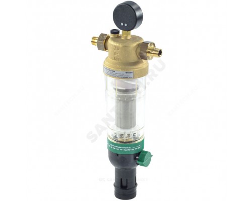Фильтр T-обр лат F76S Ду32 Ру16 р/р 40C с обратной промывкой сл кран Honeywell F76S-11/4"AA Фильтр T-обр лат F76S Ду32 Ру16 р/р 40C с обратной промывкой сл кран Honeywell F76S-11/4"AA