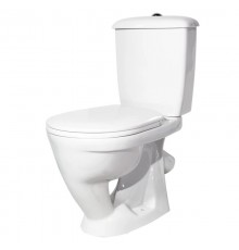 41901110022 Унитаз-компактРадугатарельчатый Стандарт, подвод воды нижний, косой выпуск (старый арт. 41901130032) 41901110022