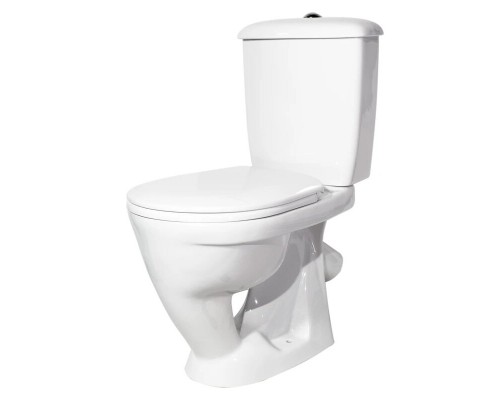 41901110022 Унитаз-компактРадугатарельчатый Стандарт, подвод воды нижний, косой выпуск (старый арт. 41901130032) 41901110022