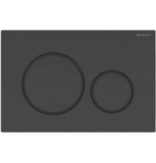 115.882.DW.1 Клавиша смыва Sigma 20, двойной смыв, к 111.300/350/361/362/380/390/796 черн глянц, черн мат 115.882.DW.1