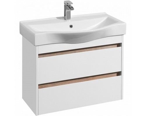 1A2489K0NT010 Набор: 1A248901NT010 Тумба-умывальник Нортон 80/ 1WH302422 раковина Беверли 80 1A2489K0NT010