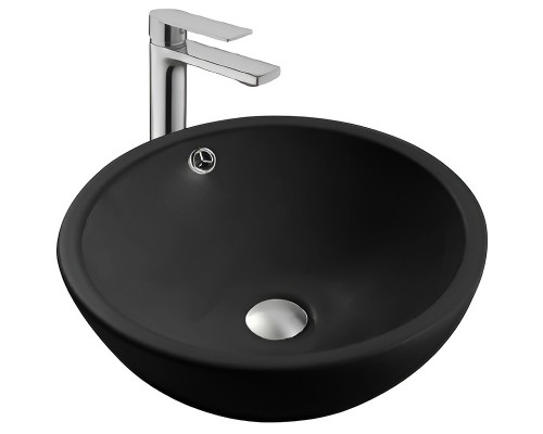 AQ5354-MB раковина 440440175 для установки на столешницу, матовый черный AQ5354-MB