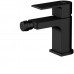 AQ1418MB ЛИРА смеситель для биде, матовый черный AQ1418MB