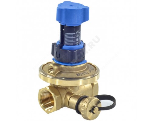 Клапан баланс авт лат APT Ду15 Ру16 м/м 5-25кПа Kvs1.6 Danfoss 003Z5701