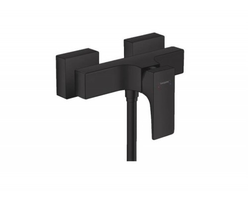 Смеситель для душа, Hansgrohe, Metropol, цвет-черный матовый