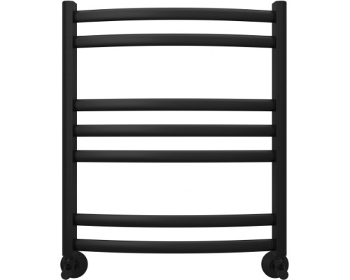 Лугано П7 500х600 Полотенцесушитель Aquatek (черный муар) AQ DOC0760BL