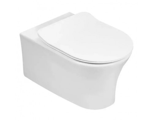 EDAH132-0 ALEO Чаша подвесного безободкового унитаза EDAH132-0