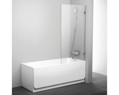 BVS1-80 хром+транспарент, шторка для ванны 7U840A00Z1