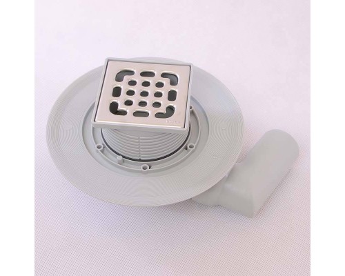 Трап VIEGA проходной с шарнирным отвод 90 град. и съёмным гидрозатвором 50мм