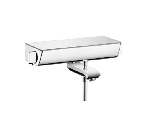Смеситель для ванны и душа, Hansgrohe, Ecostat Select, цвет-белый/хром