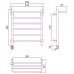 Стилье Формат 20 Полотенцесушитель электрический 50x60h, цвет без покрытия 00521-6050