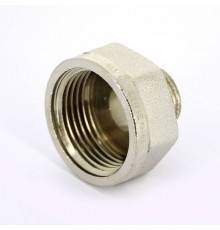 Переходник НВ никелированный TIEMME 1/2"x1"