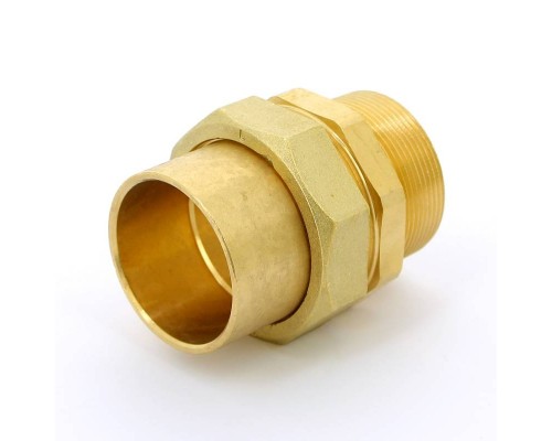 Разъемное соединение Н-пайка 54х2'с коническим уплотнением