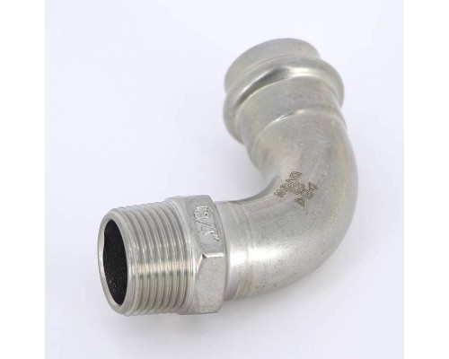 Угол Н-пресс IBP 22 х 1/2" нержавеющая сталь Угол Н-пресс IBP 22 х 1/2" нержавеющая сталь