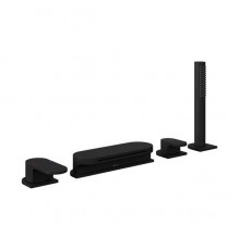 Смеситель врезной каскадный для ванн CR 025.20BL ЧЕРНЫЙ X070445