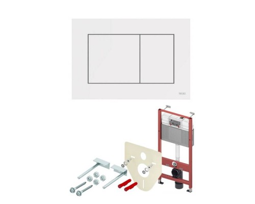 Инсталляция, TECE, TECEbase 2.0, назначение-для унитаза, шгв 500-150-1120, клавиша-TECEnow, цвет клавиши-белый матовый