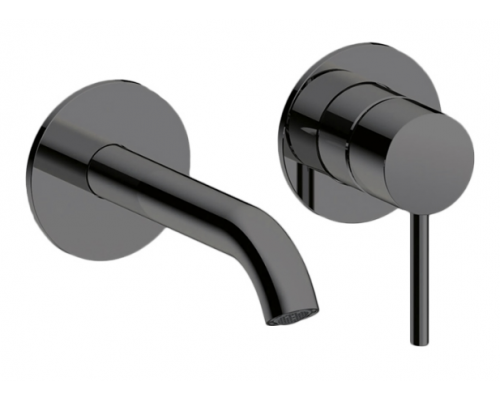 Смеситель для раковины, Almar, цвет-Absolute Black Brushed PVD