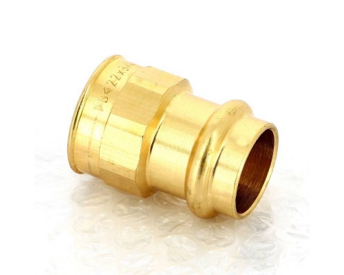 Муфта пресс-В IBP 22 х 3/4" бронза Муфта пресс-В IBP 22 х 3/4" бронза