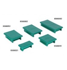 Заглушка профиля, BIS Strut, 41x41 мм, упаковка 50 шт