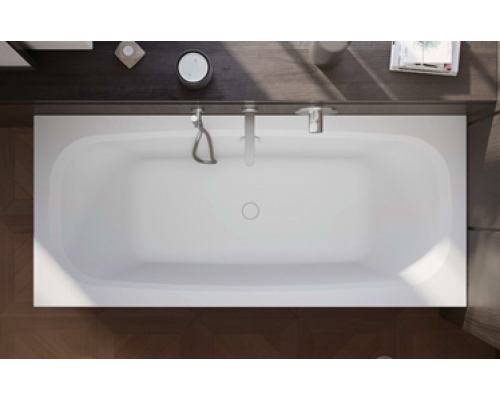 Ванна, Duravit, Aurena, шгв 1800-800-480, DuroCast Smooth, цвет-белый матовый