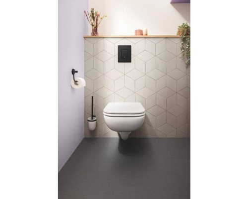 Держатель для туалетной бумаги GROHE Start, черный матовый (412002430)