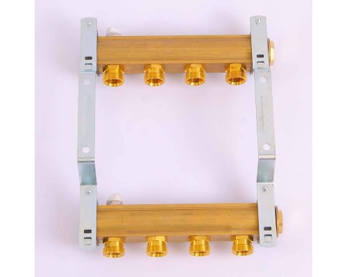 Нерегулируемая коллекторная группа HKV/A WATTS Ind 1"x3/4"ЕК 4 выхода